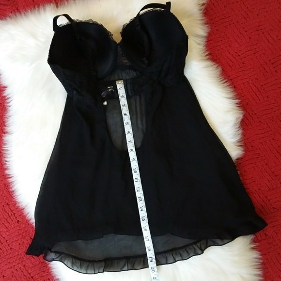 Gilligan & O'malley | Black Push-up Lace Lingerie - Picture 4 of 9